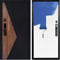 Дверь Termo Door Smart (Смарт) Урбан Блэк (Black) панель под покраску