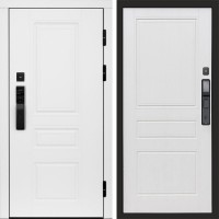Входная дверь Smart (Смарт) Орегон White Классика белое дерево
