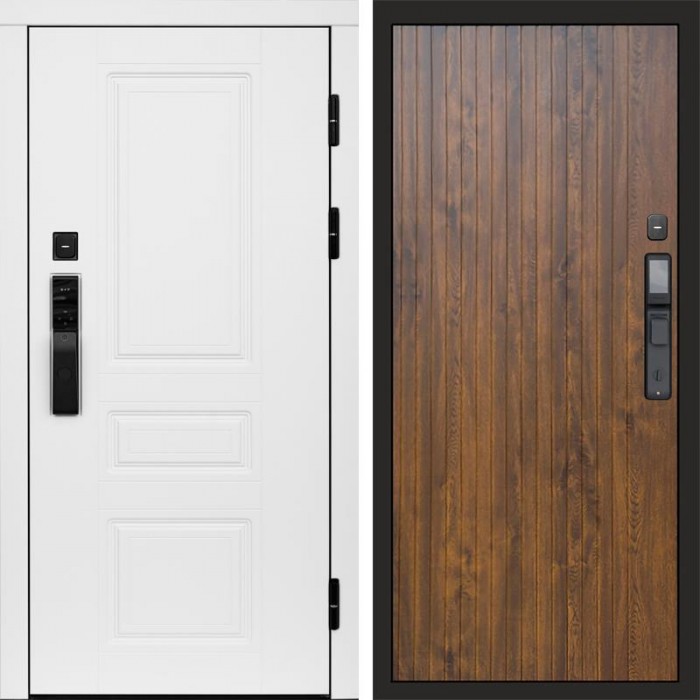 Дверь Termo Door Smart (Смарт) Орегон White Flat Дуб