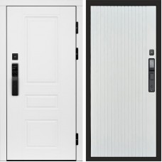 Дверь Termo Door Smart (Смарт) Орегон White Flat Белый софт