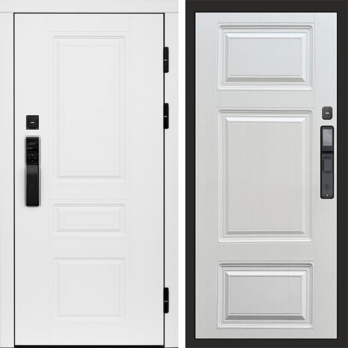 Дверь Termo Door Smart (Смарт) Орегон White Лион Лиственница