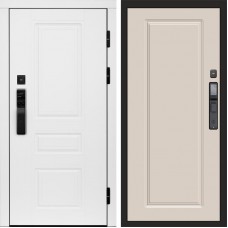 Входная дверь Termo Door Smart (Смарт) Орегон White Гранд Слоновая кость