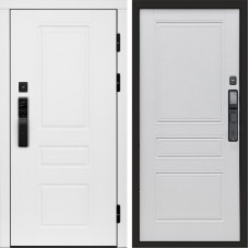 Входная дверь Smart (Смарт) Орегон White Классика Белый матовый