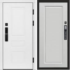 Входная дверь Smart (Смарт) Орегон White Гранд Белый Софт