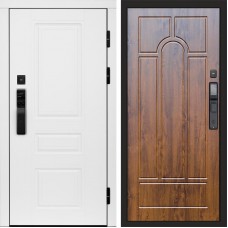 Входная дверь Smart (Смарт) Орегон White Арка дуб