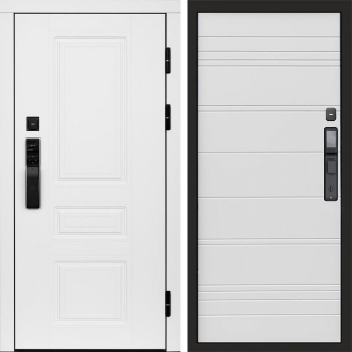 Входная дверь Smart (Смарт) Орегон White White Line