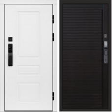 Входная дверь Smart (Смарт) Орегон White Porte black