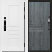 Termo Door Smart (Смарт) Орегон White Мастино Бетон темный