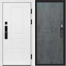 Termo Door Smart (Смарт) Орегон White Мастино Бетон темный