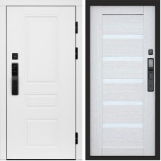 Входная дверь Smart (Смарт) Орегон White Царга лиственница белая