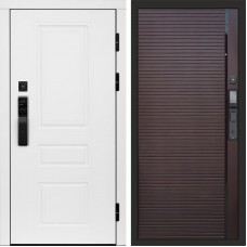 Входная дверь Smart (Смарт) Орегон White Porte Шоколад