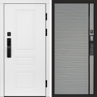 Входная дверь Smart (Смарт) Орегон White Porte Grey софт