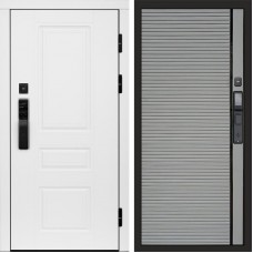Входная дверь Smart (Смарт) Орегон White Porte Grey софт