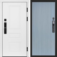 Termo Door Smart (Смарт) Орегон White Flat Grey Софт