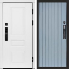 Termo Door Smart (Смарт) Орегон White Flat Grey Софт
