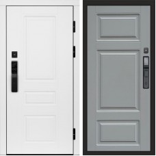 Дверь Termo Door Smart (Смарт) Орегон White Лион Grey софт