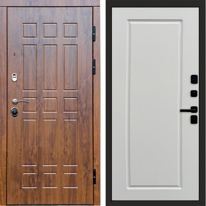 Входная дверь Termo Door Афина дуб Гранд Слоновая кость