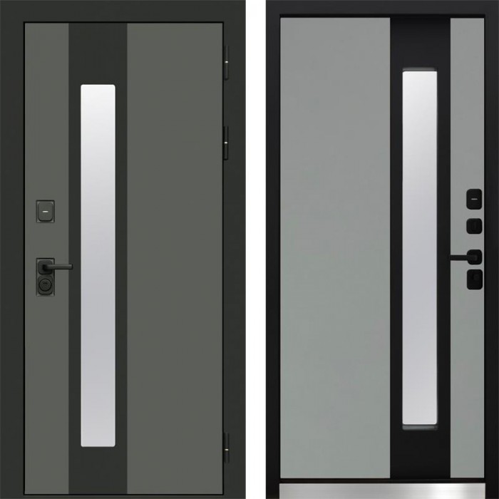 Дверь Арктика Графит Termo Door Grey soft