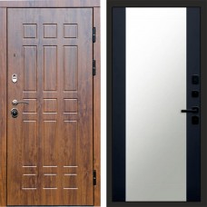 Дверь Termo Door Афина дуб Зеркало 27 Черный кварц + тонировка