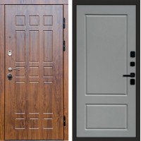 Дверь входная Termo Door Афина дуб Марсель Grey софт