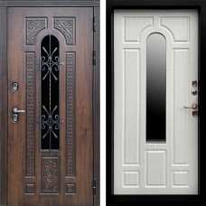Входная дверь Termo Door Лацио Дуб Темный с терморазрывом Лиственница