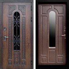 Входная дверь Termo Door Лацио Дуб Темный с терморазрывом Венге