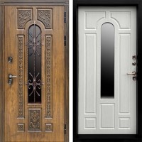 Входная дверь Termo Door Лацио с терморазрывом Лиственница