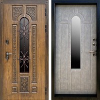 Входная дверь Termo Door Лацио с терморазрывом Бетон светлый