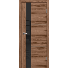 Лестер 2 Американский орех,стекло черное Американский орех