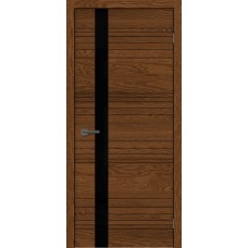 Сити 1 стекло черное Орех 2