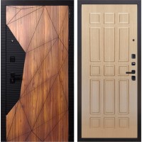 Морра панель Брасс (Орех каньон коньяк / Беленый дуб