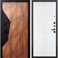 Морра Стокгольм (Орех каньон коньяк/Эмаль белая)