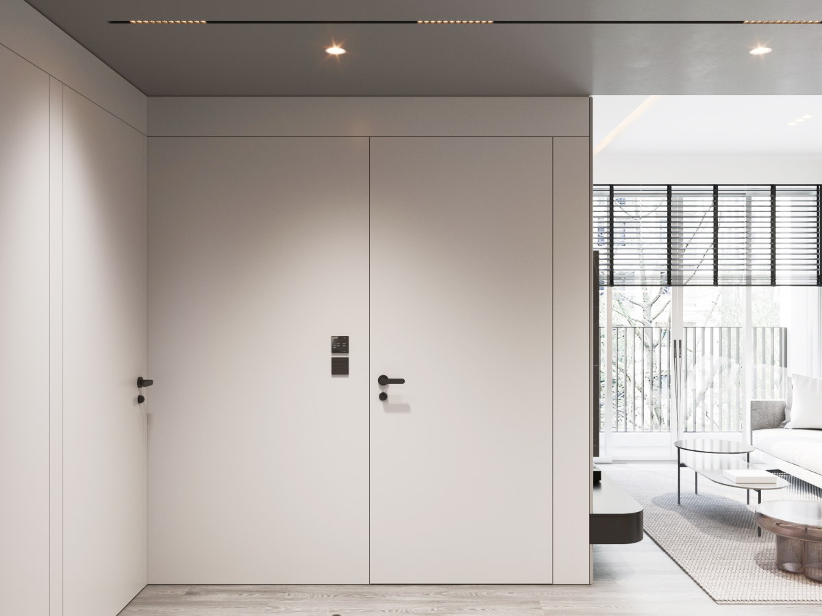 Скрытые двери: невидимый дизайн для современных интерьеров